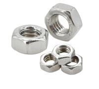 Stainless Steel Hex Nuts DIN934 Hexagon Metal Nut For Bolts Screw M1 M2 M2.5 M3 M3.5 M4 M5 M6 M8 M10 M12 M14 M16 M18 M20 M22(M18(1Pcs))