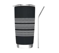 Stainless Steel Hidden Message Insulated Tumbler with Lid, Straw