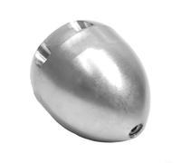 Stainless Steel High Pressure Sewer Jetter Nozzle 30L/40L/60L with 360° Rotating Head, 1 Front 6 Rear Jets for Pipe Drain Cleaning(40L)