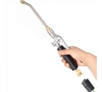 Stainless Steel High Pressure Sprayer Wand, 1/4 Inch Quick Connect Extension Lance with Flow Lock for Car Wash and Garden Irrigation