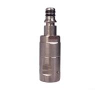 Stainless Steel High Pressure Water Pipe Connector Anti-Tangle Joint for Garden Hose Car Washing Outdoor Cleaning Silver 1 Pack(5 series)