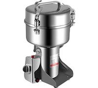 Stainless Steel High Speed Grain Mill, 2500G Electric Dry Grain Mill, Stainless Steel High Speed Food Grinder,for Grinding Grains, Roots, Flour, Spices, Feed, LJJY-KK
