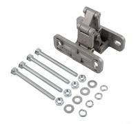 Stainless Steel Hinge | Concealed Door Hinge for Heavy-Duty Applications | Adjustable Two-Dimensional Cover Plate | High Load Capacity 50kg-100kg | for Fire(Small)