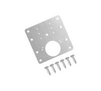 Stainless Steel Hinge Repair Plate Kit with Screws for Cabinets | 90mm Hinge Repair Plate, Multi-pack for Cabinet Repair(Jiaolian XFB 4pcs)