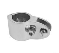 Stainless Steel Hinged Jaw Slide Rail Mount with Locking Screw for Bimini Top Marine Hardware, Compatible with 1 Inch Tubing and Designed for Harsh Conditions (25mm )