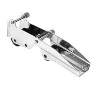 Stainless Steel Hinged/Pivoting Boat Bow Roller with Double Roller Design