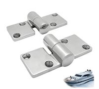 Stainless Steel Hinges, 2Pcs Boat Hinges, Anti-Rust Split Stainless Steel Marine Grade, Heavy Duty for Cabinet, Yacht, Garage, Deck, Door, Tool Box