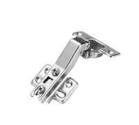 Stainless Steel Hinges, -45/45/90/170 Degree Degree Hinge with Hydraulic Damper Soft Closing Hinges for Cupboard Wardrobe Folding Angular Door(-45 Degree)