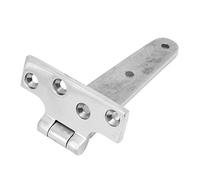 Stainless Steel Hinges Bearing, Large Door Heavy Duty Door Hinges External, Thickened T Type Hinge Home Door Gate Accessories 151 * 75 * 4.5mm