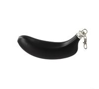 Stainless Steel Hip Flask in Banana Shape 5 oz Capacity for Whiskey Rum Vodka Carry Bottle for Outdoor Adventures and Social Events (black)
