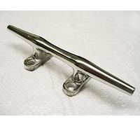 Stainless Steel Hollow Base Open Cleat 200MM (Marine Boat Deck Rope Tie Down 8 Inch)