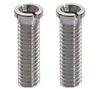 Stainless Steel Hollow Screws for Sink, M12 x 45 mm, Pack of 2, Strainer Basket Valve Accessories for Kitchen & Bathroom Sinks
