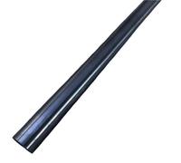 Stainless Steel Hollow Section Pipe, Carbon Steel Welded Straight Pipe 50cm Length Multiple Sizes(22mm*13mm)