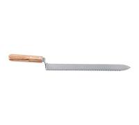 Stainless Steel Honey Uncapping Blade Tool 280mm Serrated Edge Uncapping Knife Honey Scraper for Beekeeper