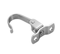 Stainless Steel Hooks Outdoor - Towel Hanger | Multi-Functional 180/360 Degrees Rotation Organizer Holder for Bathroom Shower Wall Storage Under Cabinet