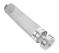 Stainless Steel Hop Filter Tube for Home Brewing Coffee Grounds Hops | Portable Straining Tool for Larger Brews and Barrel Fermenters, Supports Clearer Results with Quick Cleanup