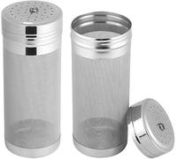 Stainless Steel Hop Mesh Filter - 300 Micron Inline Water Hose Filter for Homebrew, Wine, and Coffee - 1pcs(7x18cm)