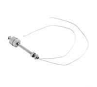 Stainless Steel Horizontal Float Switch Water Level Sensor for Tank Level Control, 45-350mm Adjustable Length, M10 Thread, 0.5A, 0-100°C, Compatible with Water Treatment and Drainage Systems(100mm)