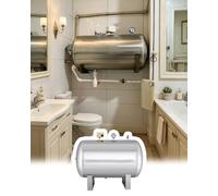 Stainless Steel Horizontal Water Pressure Tank for RV, Well, and Home Use, Towerless Expansion Bladder 100-300L
