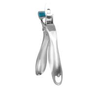 Stainless Steel Hot Plate Tong Bowl Pan Clamp Dish Gripper Silver | Heat Isolation, Non Slip Pad, Curved Handle, for Microwave Plates, Inner Pots, Air Fryers and Restaurant Kitchens