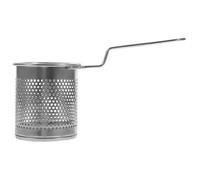 Stainless Steel Hot Pot Colander Spoon with Hook for Noodles Seafood | Silver Polished Finish, Strong Handle, Separates Ingredients Easily, Suitable for Kitchen and Tabletop Hot Pot Dining