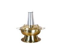 Stainless Steel Hot Pot - Thickened Non-Stick Cooking Pot for Delicious Soup Meals, Traditional Beijing Charcoal Style