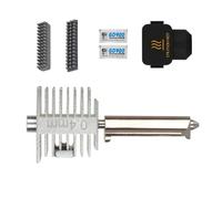 Stainless Steel Hotend Extruder Hot End Heating Block for 3D Printers Set Model Creation Rustproof