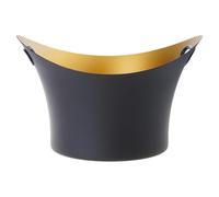 Stainless Steel Ice Bucket Large Capacity Champagne Cooling Tool For Banquets And Barbecues Metal Pail With Handle Bucket For Banquets
