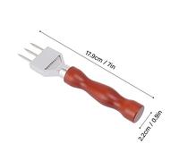 Stainless Steel Ice Chisel Chipper, Bar Ice Crusher Tool, Heavy - Duty Ice Breaking and Shaping Chisel for Home, Bar and Kitchen Use with Ergonomic Grip (Type A)