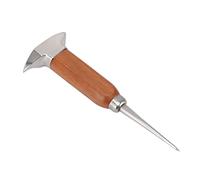 Stainless Steel Ice Chisel Wooden Handle Ice Chipper Hand Ice Removal Pick Home Use