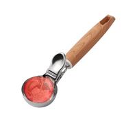Stainless Steel Ice Cream Scoop - 304 Grade Multi-Functional Spring Trigger Baller | Creative Fruit and Watermelon Scoop, Cookie Dough Disher for Professional Kitchen Use (1pc)