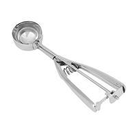 Stainless Steel Ice Cream Scoop | 5cm Ice Cream Ball Maker for Gelato/Sorbet/Fruit | Ergonomic Kitchen Spoon for Restaurants & Home Use | Mirror Polish & Non - Tarnishing