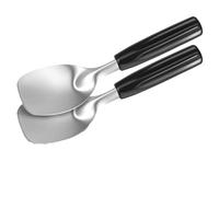 Stainless Steel Ice Cream Scoop Spade for Hard Desserts Flat Paddle Butter Cutter Tool for Home(2pcs)