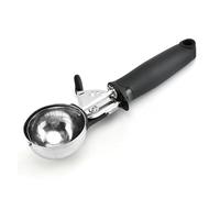 Stainless Steel Ice Cream Scooper Multifunctional Fruit Spoon Dual-Purpose Ice Cream Ball Spoon Kitchen Supplies(Gray)