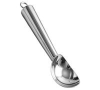 Stainless Steel Ice Cream Scooper with Ergonomic Handle for Hard Desserts
