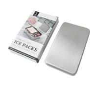 Stainless Steel Ice Pack Reusable 6 Pieces Long-Lasting Portable