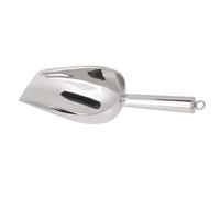 Stainless Steel Ice Scoop, 18Oz Sweet Candy Flour Food Serving Scoops Popcorn Scoop Ice Shovel Coffee Bean Flour Scoop for Kitchen, Bar, Birthday Party, Wedding and Buffet - Silver