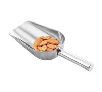 Stainless Steel Ice Scoop - 25 cm Large Kitchen Helper, Multi-Purpose Food Tool, Durable Maker Accessories for Coffee Beans, Sweets, Flour, Popcorn, Baking, Serving at Home, Practical