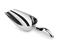 Stainless Steel Ice Scoop - Mini Ice Scoop for Freezer, Heavy Duty, Dishwasher Safe, 5 OZ