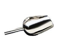 Stainless-Steel Ice Scoop Party/Bar Buffet Kitchen Sugar Flour Dry Goods Shovel Dry Food Flour Candy Bin Scoop Kitchen Gadget(10 inch)