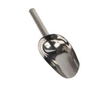 Stainless Steel Ice Scooper,Metal Ice Scoop,Rustproof Metal Scoops,Metal Food Candy Scoop for Kitchen Bar Party Wedding (Small)
