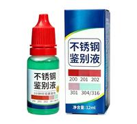 Stainless Steel Identification Liquid,12ml Inspection Liquid for Metal | Identifying Solution for Home Kitchen Tableware
