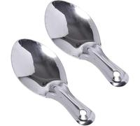 Stainless Steel Idli Spoon For Serving/Cooking All Types Of Rice/Kheer/Idlis kitchen Ware - (Pack Of 2)