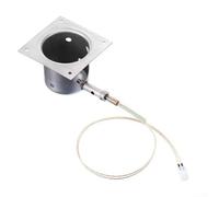 Stainless Steel Ignition Can for PitBoss Pellet Grill, 120V 200W Hot Rod Replacement Part, Combustion Chamber Fire Starter Cup(B)