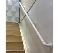 Stainless Steel il Kit, Non-Slip Nylon Shell Railing for Stairs, Bathrooms, Kindergartens & Corridors, Wall-Mounted, 60cm (2ft) Banister Solut