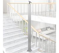 Stainless Steel ils Balustrade Posts - Silver Staircase Balusters & Spindles for Indoor/Outdoor Steps Decks Gardens -Modern Design for Home Remodeling