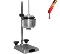Stainless Steel Immersion Flow Viscosity Cup With Adjustable Stand, Portable Viscosity Testing Tool For Paint Oil Ink Cosmetics Varnish