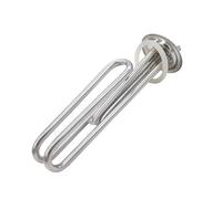Stainless Steel Immersion Solar Heating Element 3KW Water Heater Spare Parts With Probe 63MM/88MM Flange 200/210/230MM 1Pcs(63mm Flange 230mmL)