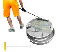 Stainless Steel In-Ground Septic Tank Cover, Heavy-Duty Invisible Solution for Driveways, Yards, and Schools - Base for Wastewater Management