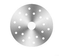 Stainless Steel Induction Cooker Heat Diffuser Di Adapter Plate with Magnetic Sheet for Even Heat Distribution, Compatible with Glass Pots and Non-Magnetic Cookware, Sleek De(14.8cm)